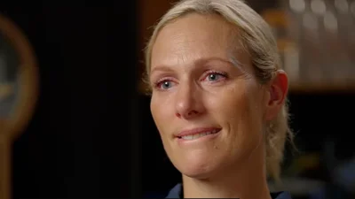 Zara Tindall tears up in Mike Drop over High Kingdom