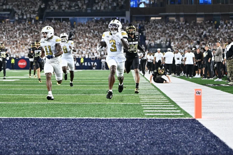 Deion Sanders Georgia Tech Win? No — Aidan Birr's blocked 45-yard try sealed Georgia Tech's gutting 14-13 loss to Colorado