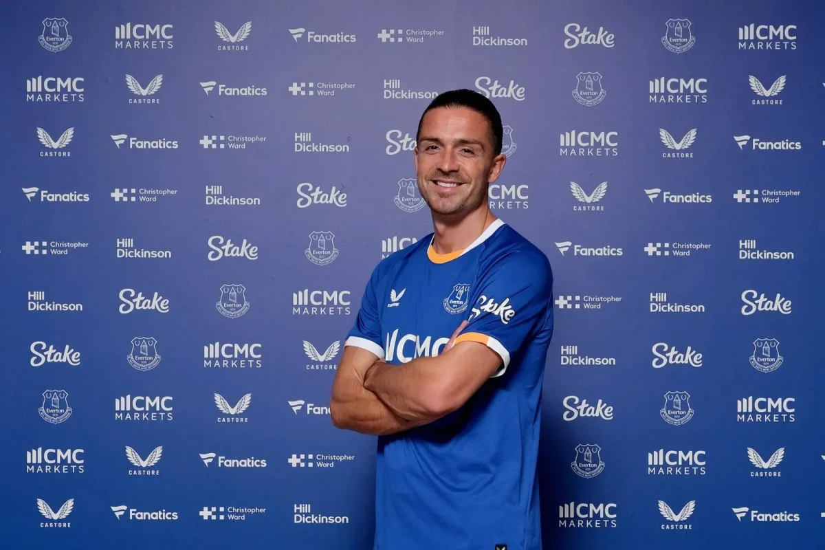 Jack Grealish takes Everton’s number 10 shirt — Grealish Everton - El