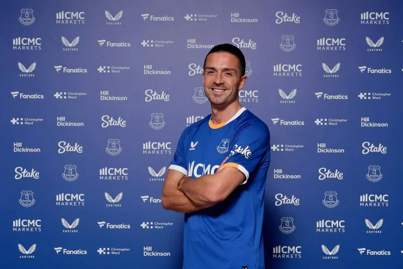Jack Grealish takes Everton’s number 10 shirt — Grealish Everton