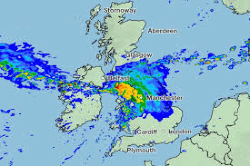 Uk Weather Forecast Heavy Rain: North-West Faces Over 80mm