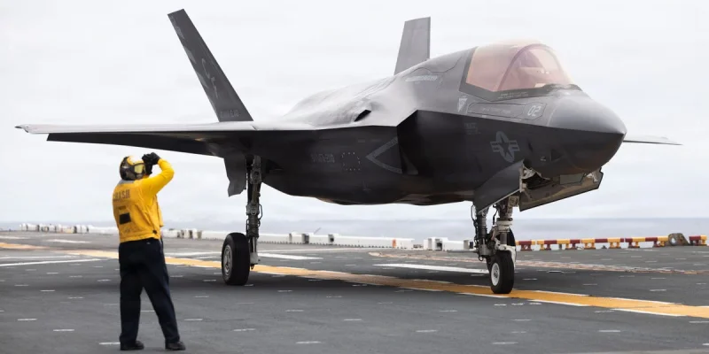 Travis Theimer says Harrier habits make F 35b landings harder