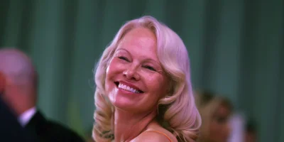 Pamela Anderson Debuts Cloudy French Manicure in New York City
