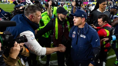 Patriots beat Seahawks 24-22 in Madden NFL 27 simulation after late pass interference on Romeo Doubs — Doubs helps swing the opener