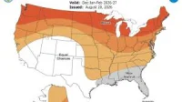 Noaa Winter Weather Forecast Map favors warmer U.S. winter outlook
