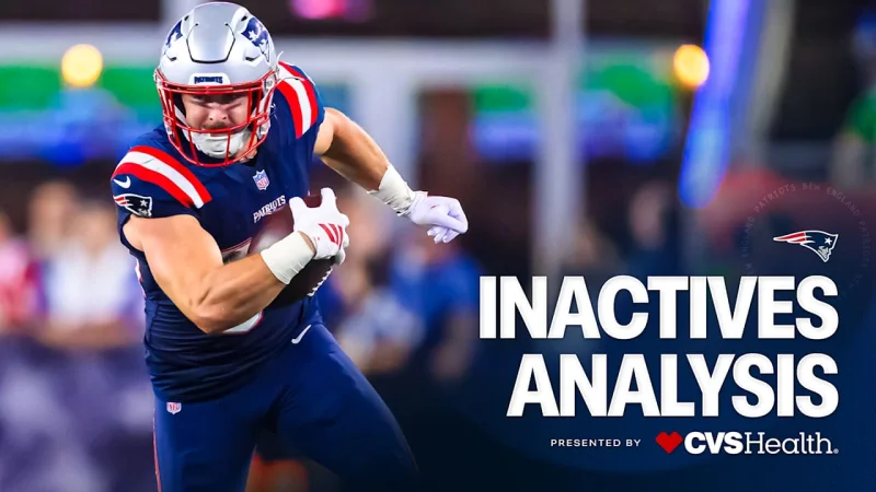 Lan Larison Elevated as Patriots Roster Shifts Ahead of Week 1