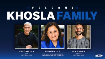 Seattle Seahawks sale to the Khosla family closes, beginning a new chapter after Paul Allen