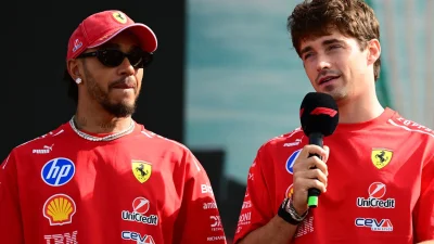 Hamilton and Leclerc clear the air after Monza clash — Charles Leclerc Lewis Hamilton Monza
