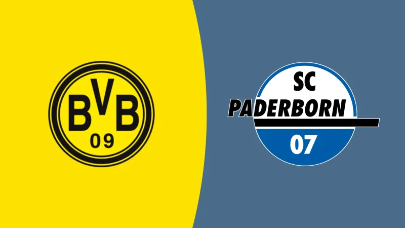 Borussia Dortmund Vs Sc Paderborn 07 Standings: Dortmund third after six-point start ahead of home test