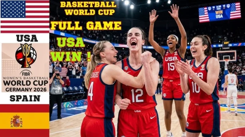 FIBA Schedule 2026 in Berlin Sets USA-France World Cup Final After Semifinal Wins