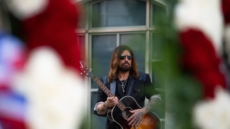 Billy Ray Cyrus Marks Nashville 9/11 Tribute, Kevin Cosgrove