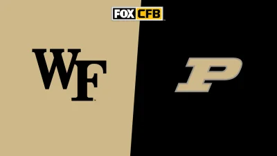 Wake Forest Vs Purdue: Why the 1-0 matchup on FS1 should tell us a lot early