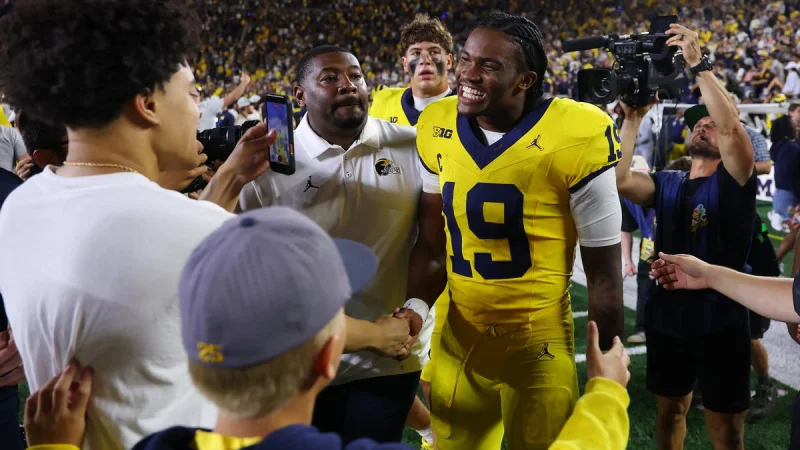 Oklahoma -4.5 looks like the better Week 2 bet after Michigan’s walk-off 47-yard touchdown — Big Ten