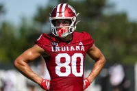 Charlie Becker delivers two touchdowns in Indiana's 52-16 opener