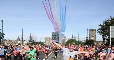 Red Arrows set for 10.53am South Shields flypast over Great North Run Route