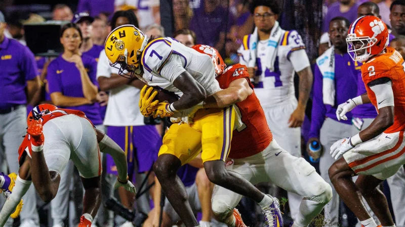 No. 8 LSU vs Louisiana Tech kicks off at 6:32 p.m. CT as Tigers look to build on Clemson rout — Lsu Vs La Tech