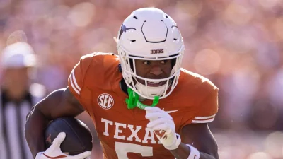 Ryan Wingo's 7 catches, 121 yards and touchdown put the Texas receiver on the Commanders' radar