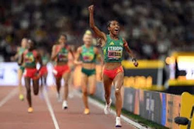 Amebaw wins 5000m in 14:30.36 at World Athletics Ultimate Championship Budapest 26