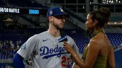 Kyle Tucker's seventh-inning grand slam powers Dodgers Vs. Marlins win