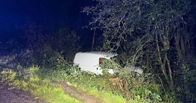 Mid Ulster Police warn after Drunk Driving arrest in ditch crash