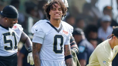 Kool-aid Mckinstry is the Saints Player of Day 1 in the 2026 Countdown to Kickoff