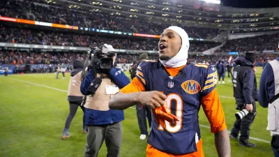Luther Burden Iii says he is finally comfortable in Year 2 as Bears prepare to lean on more than just one receiver
