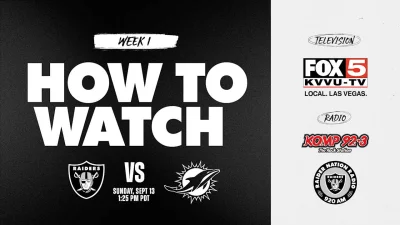 Dolphins open 2025 season Sept. 13 in Las Vegas — Raiders Vs Dolphins sets an early test