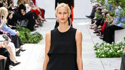 Michael Kors channels Calder with Olivia Munn at Museum of Modern Art
