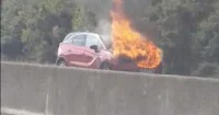 Dorset & Wiltshire Fire and Rescue Service tackles A338 fire near Ashley Heath Roundabout
