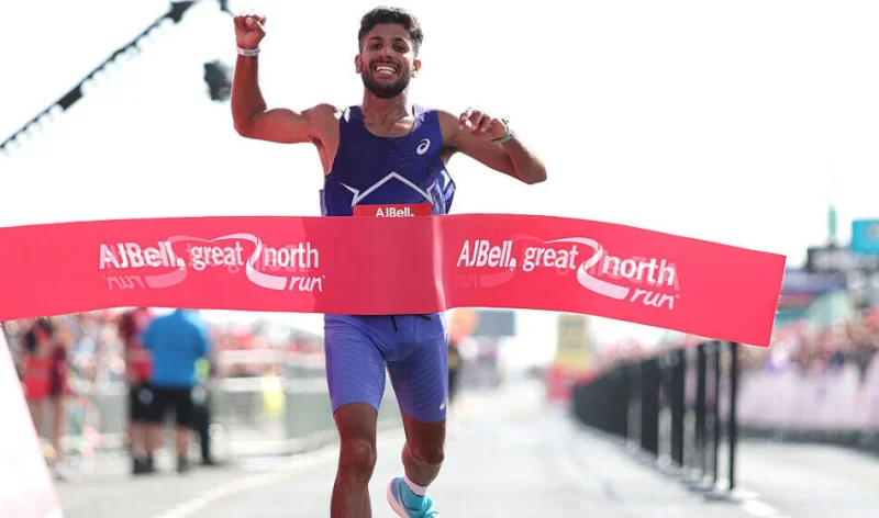 Zouhair Talbi Makes History as Great North Run Finishing Times Deliver First US Winner