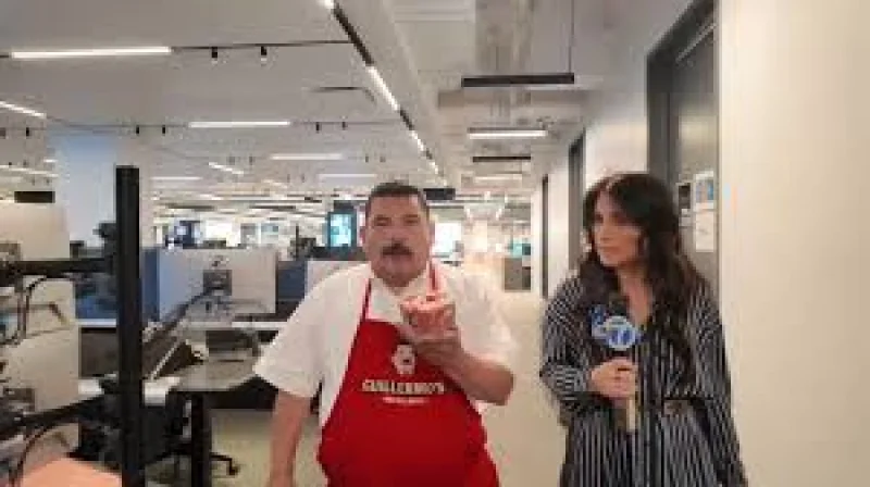 Guillermo Rodriguez Joins Joelle Garguilo for Salsa Surprise at ABC News Headquarters