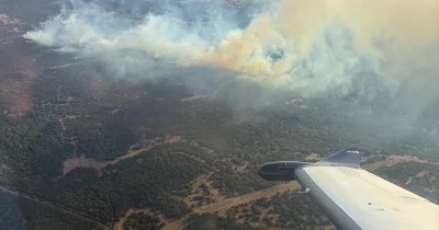 Residents in Meridian, Tx evacuate as Hydra Fire reaches 1,000 acres