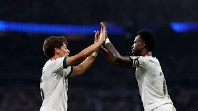 Real Madrid starting XI includes Courtois, Trent, Konaté, Huijsen, Cucurella, Valverde, Tchouameni, Diomande, Güler, Vinicius, and Mbappé — Real Madrid Vs Elche