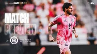 Inter Miami CF hosts Cruz Azul in the 2026 Michelob ULTRA Campeones Cup — Champions Cup spotlight shifts to Nu Stadium