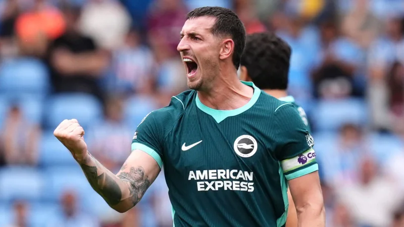 Lewis Dunk rocket in Brighton’s 5-0 win — Covid Score? The Seagulls crank up the pressure as Coventry are left stranded