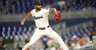 Sandy Alcantara becomes first pitcher to reach 200 innings this season
