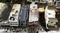 Hurricane Marie Swell Drives Orange County California Flooding, Erosion