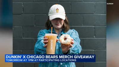 Dunkin’ Bears Hat giveaway starts September 17 at 1 p.m.