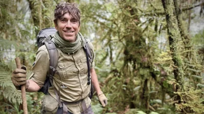 Simon Reeve returns with four Wilderness expeditions and a wild tenkile