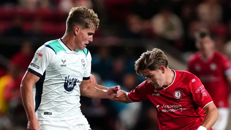 Freddie Draper gives Lincoln City a 1-0 edge at Bristol City Fc