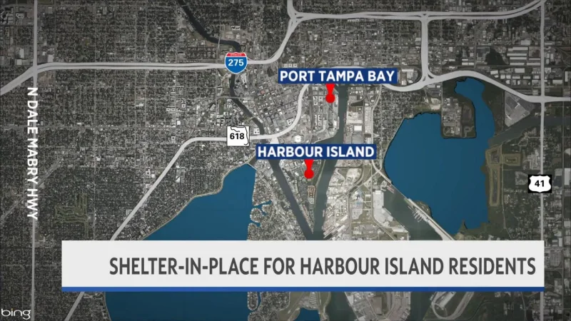 Tampa Fire Rescue issues shelter-in-place for Harbor Island, Tampa