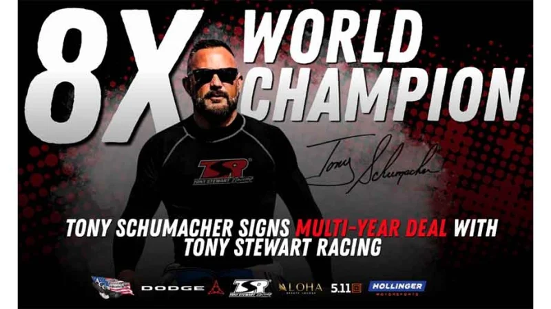 Leah Pruett steps away from full-time competition as Tony Schumacher takes over TSR Top Fuel seat