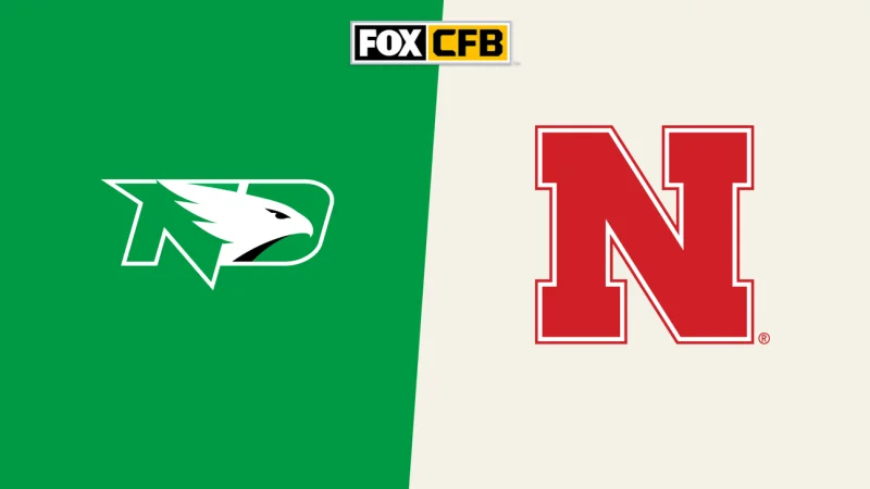 Nebraska Favored by 24.5 Points Over Undefeated North Dakota in Husker Football Final Tune-Up