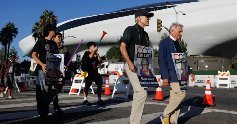 Fair Games Coalition Protest Targets Mellody Hobson at Lucas Museum