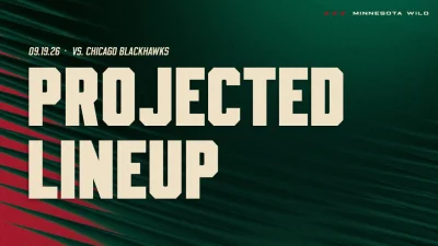 Minnesota Wild begin 2026-2027 preseason schedule against Chicago Blackhawks