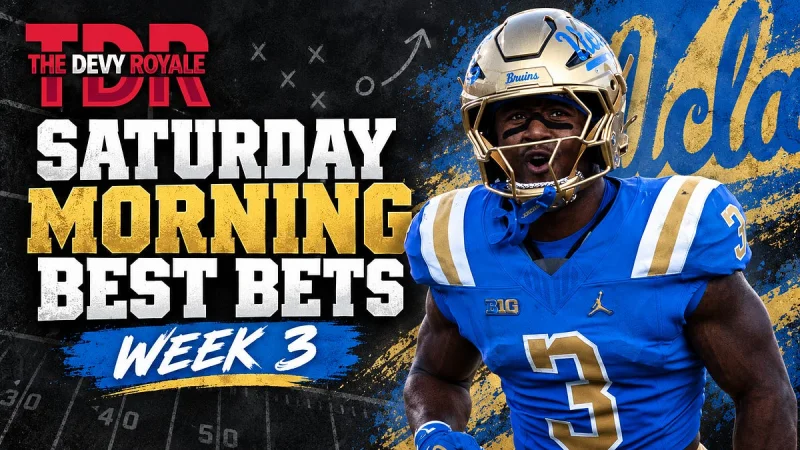 Today's Football Results: UCLA's 10 rushing touchdowns make the Bruins a dangerous Week 3 bet against Purdue