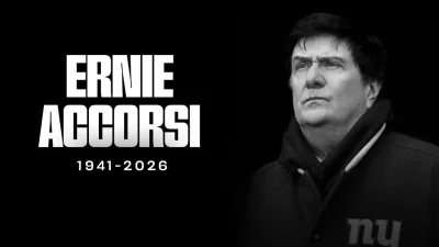 Giants Ring of Honor inductee Ernie Accorsi dies at 84 — New York Giants Coach legacy shaped by sharp decisions and real championships