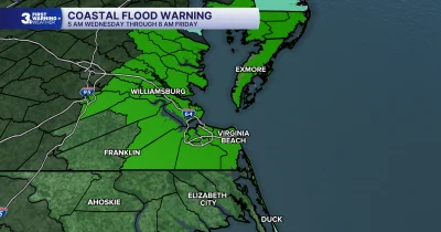 Tony Nargi issues Coastal Flood Warning for Wednesday afternoon