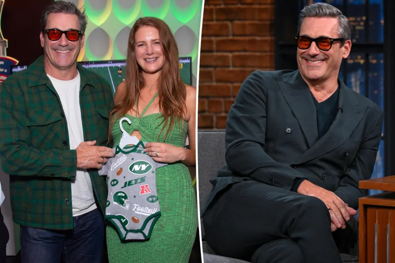 Jon Hamm Jokes About Fatherhood at 55 — How Old Is Jon Hamm