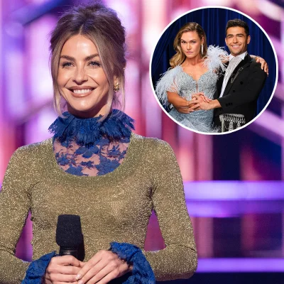 Julianne Hough Supports Julia Stiles After 16 Out of 30